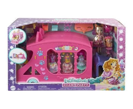 Mattel Enchantimals Glam Party - Fashion Truck Playset (HPB34)