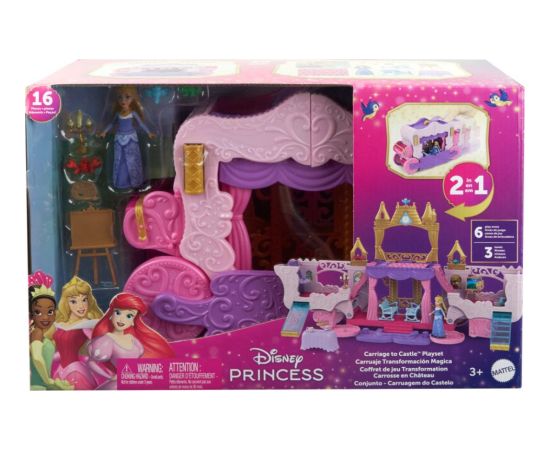 Mattel Disney: Princess - Carriage to Castle Playset (HWX17)