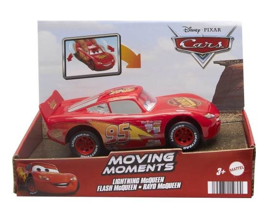 Mattel Disney And Pixar: Cars Moving Moments - Lightning McQueen (HPH64)