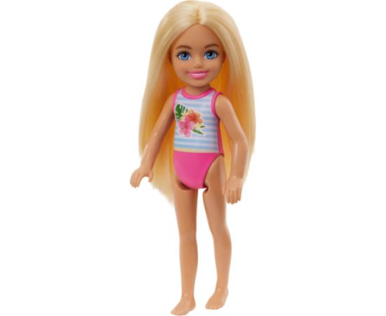 Mattel Barbie®: Club Chelsea Beach Doll with Flower Swimsuit (HTK25)