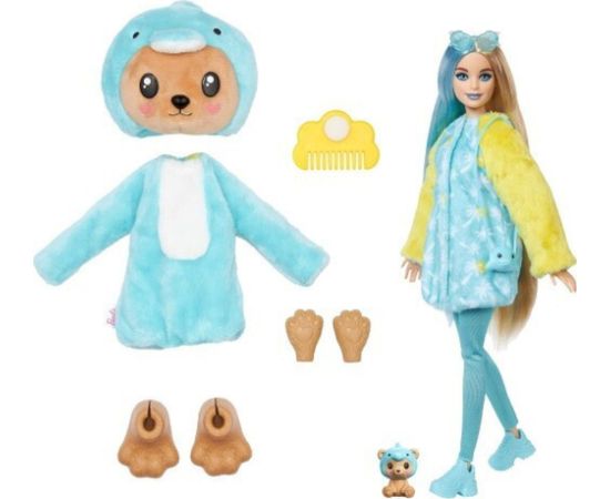 Mattel Barbie® Cutie Reveal Teddy Bear as a Dolphin Doll (HRK25)