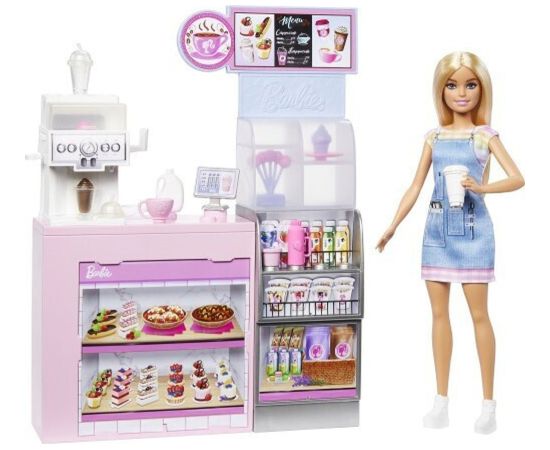 Mattel Barbie: You Can Be Anything - Coffee Shop Playset (HXN94)