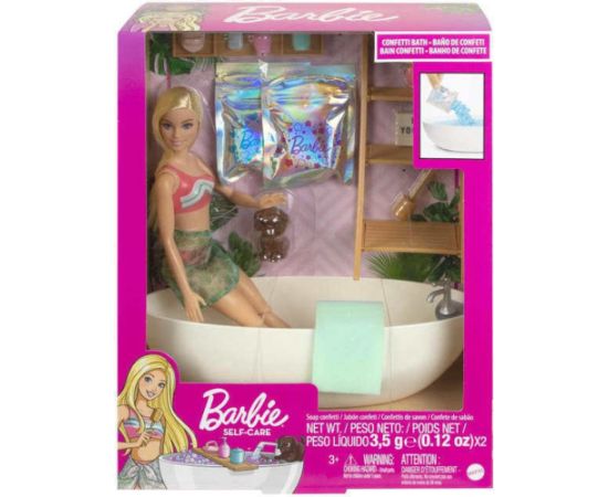 Mattel Barbie: Wellness - Confetti Bath Playset (HKT92)