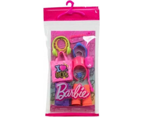 Mattel Barbie: Pink Bag I Love 80s Accessories (HWV74)