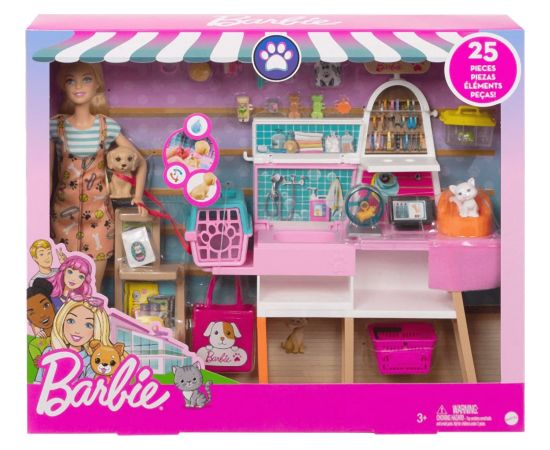 Mattel Barbie: Pet Supply Store Playset (GRG90)