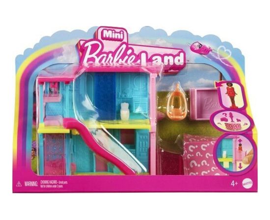 Mattel Barbie: Mini BarbieLand - House, Doll  Accessories (HYF46)