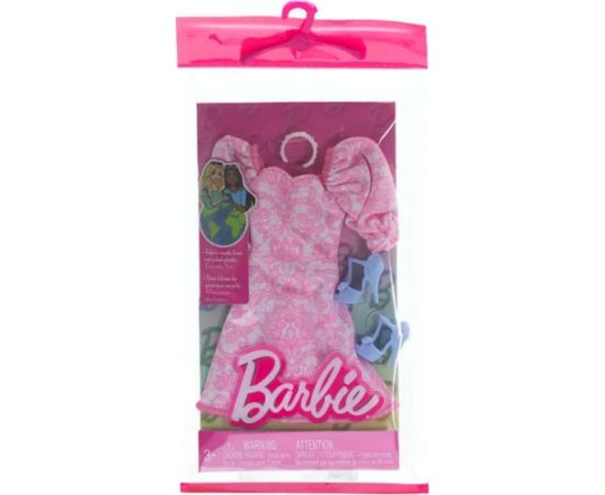 Mattel Barbie: Fashion Pack - Pink Dress with Blue High Heels (HRH40)