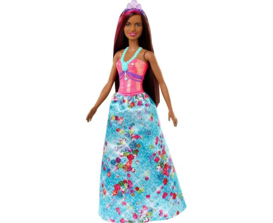 Mattel Barbie: Dreamtopia - Dark Skin Brunette Princess Doll (GJK15)