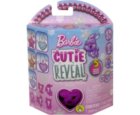 Mattel Barbie: Cutie Reveal - Pink Star Purse  Accessories (HKR36)