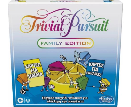 Hasbro Trivial Pursuit Family Edition - Επιτραπέζιο (Greek Language) (E1921)