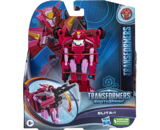 Hasbro Transformers: Earthspark Warrior Class - Elita-1 Action Figure (F6725)