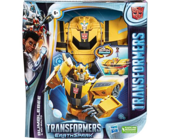 Hasbro Transformers: Earthspark Spin Changer - Bumblebee  Mo Malto (F7662)