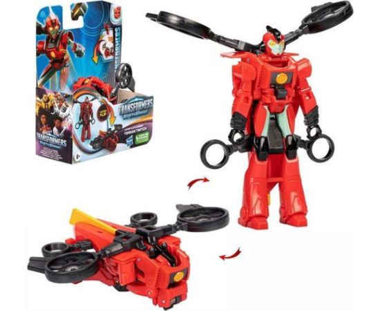 Hasbro Transformers: Earthspark 1-Step Flip Changer - Terran Twitch Action Figure (F6721)