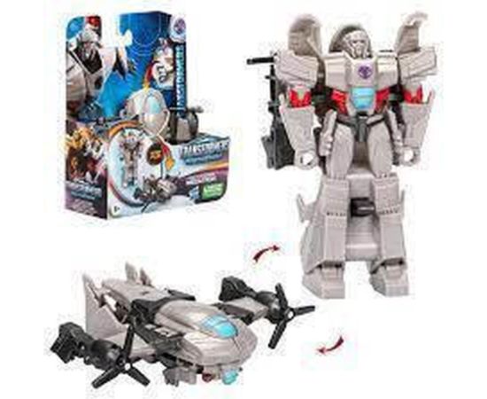 Hasbro Transformers: Earthspark 1-Step Flip Changer - Megatron Action Figure (F6720)