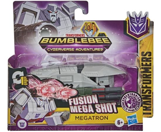 Hasbro Transformers Bumblebee Cyberverse Adventures: Fusion Mega Shot - Megatron (E7075)