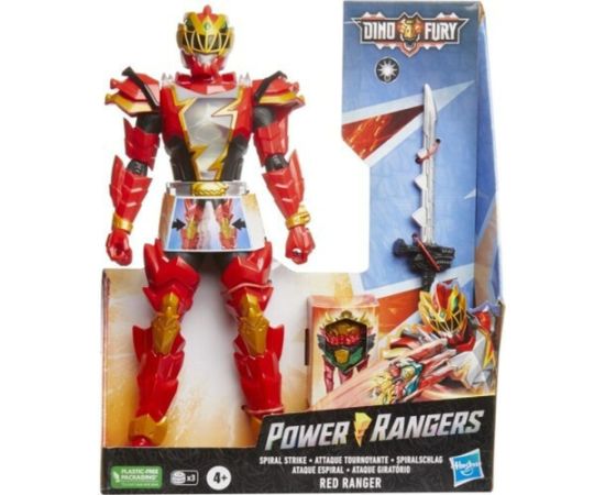 Hasbro Power Rangers: Dino Fury - Red Ranger Spiral Strike (F5718)