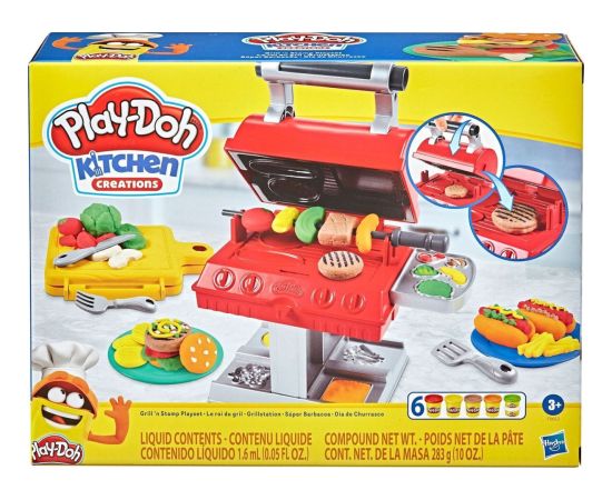 Hasbro Play-Doh: Grill n Stamp Playset (F0652)