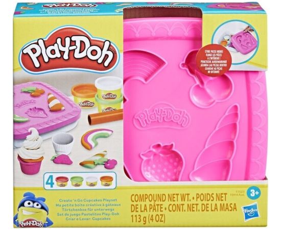 Hasbro Play-Doh: Create n Go Cupcakes Playset (F7527)