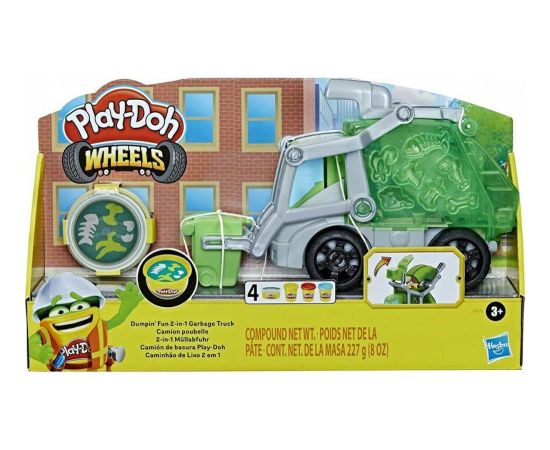 Hasbro Play-Doh Wheels: Dumbin Fun 2-in-1 Garbage Truck (F5173)