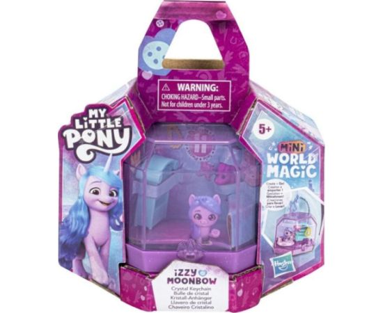 Hasbro My Little Pony: Mini World Magic - Izzy Moonbow Crystal Keychain (F5244)