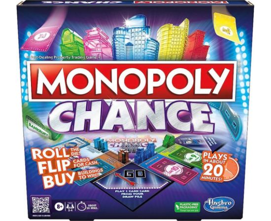 Hasbro Monopoly: Monopoly της Τύχης (Greek Language) (F8555)