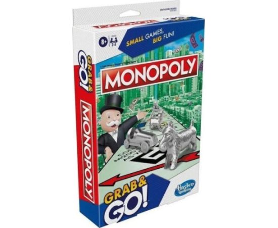 Hasbro Monopoly: Grab and Go - Board Game (Greek Language) (F8256)