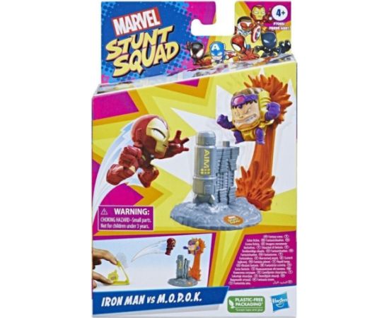 Hasbro Marvel: Stunt Squad - Iron Man Vs M.O.D.O.K.Fantasy Scene (F7065)