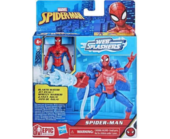 Hasbro Marvel: Spider-Man Epic Hero Series Web Splashers - Spider-Man Action Figure (4) (F8294)