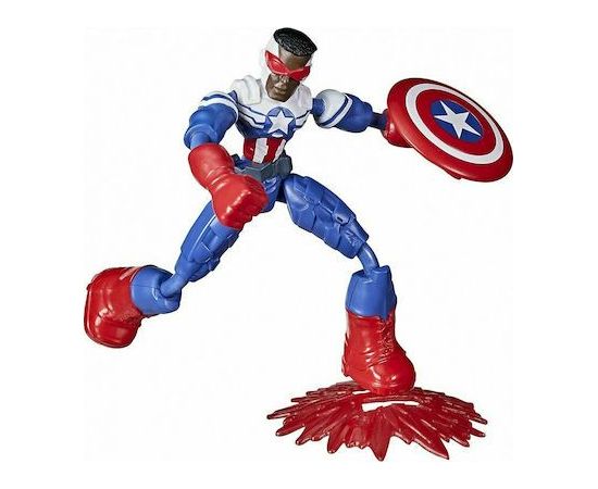 Hasbro Marvel: Avengers Bend and Flex - Captain America Action Figure (15cm) (F0971)