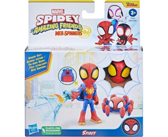 Hasbro Marvel Spidey and His Amazing Friends: Web-Spinners - Spidey Action Figure (F7256)