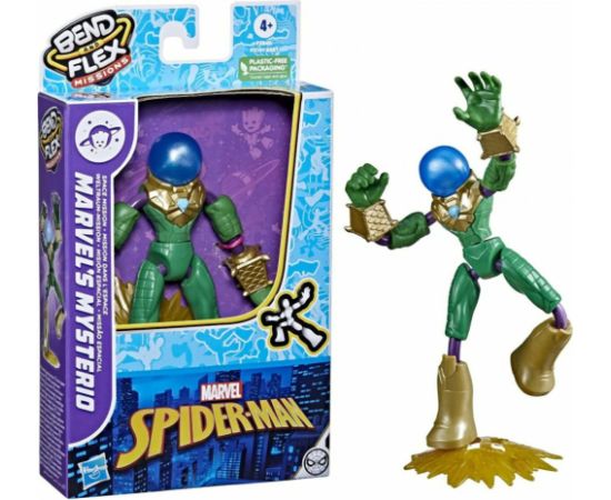 Hasbro Marvel Spider-Man Bend And Flex Missions - Marvels Mysterio Action Figure (F3846)