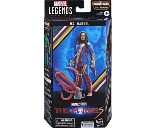 Hasbro Marvel Legends Series Build a Figure Totally Awesome Hulk: The Marvels - Ms. Marvel Action Figure (15cm) (Excl.) (F3682)