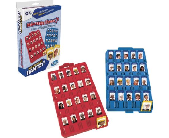 Hasbro Guess Who: Grab And Go Board Game (Greek Language) (F8257)