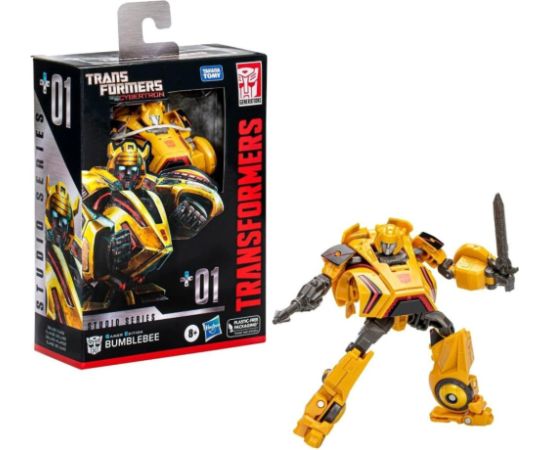 Hasbro Fans Transformers: War for Cybertron - (Game Edition) Bumblebee Deluxe Class Action Figure (11cm) (F7235)