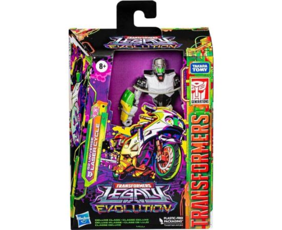 Hasbro Fans Transformers: Legacy Evolution - G2 Universe Laser Cycle Deluxe Class Action Figure (14cm) (Excl.) (F7512)