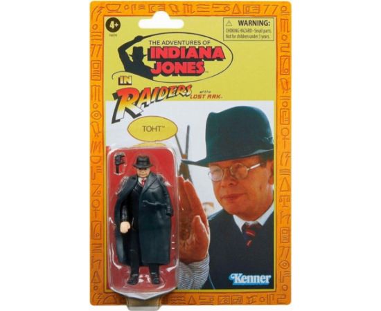 Hasbro Fans The Adventures of Indiana Jones: In Raiders of the Lost Ark - Toht Action Figure (10cm) (Excl.) (F6078)