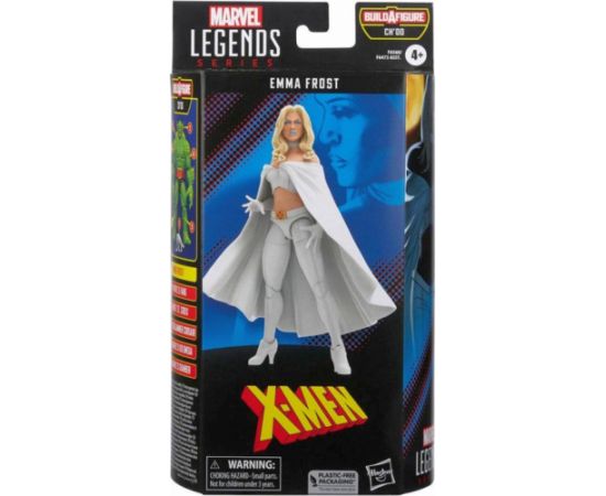 Hasbro Fans Marvel Legends Series: X-Men - Emma Frost Action Figure (Build-a-Figure Chod) (15cm) (F6560)