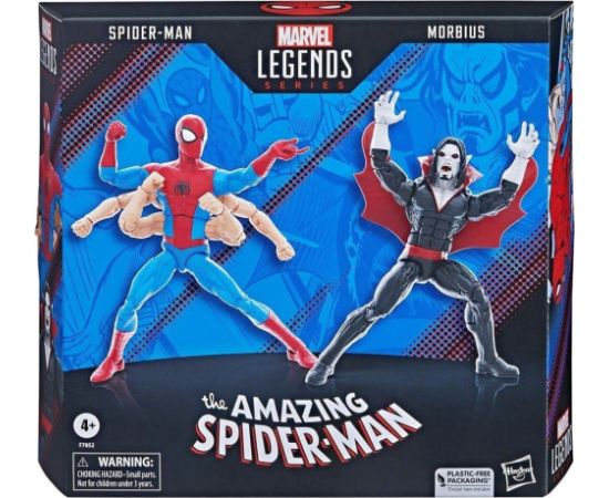 Hasbro Fans Marvel Legends Series: The Amazing Spider-Man - Spider-Man  Morbius Action Figures (15cm) (F7052)