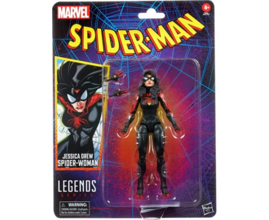 Hasbro Fans Marvel Legends Series: Spider-Man - Jessica Drew Spider-Woman Action Figure (15cm) (F6569)