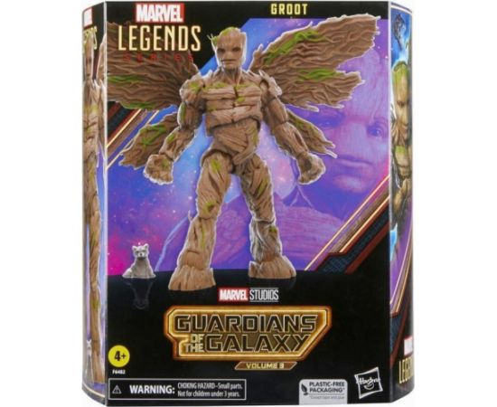 Hasbro Fans Marvel Legends Series: Guardians of the Galaxy Volume 3 - Groot Action Figure (15cm) (F6482)