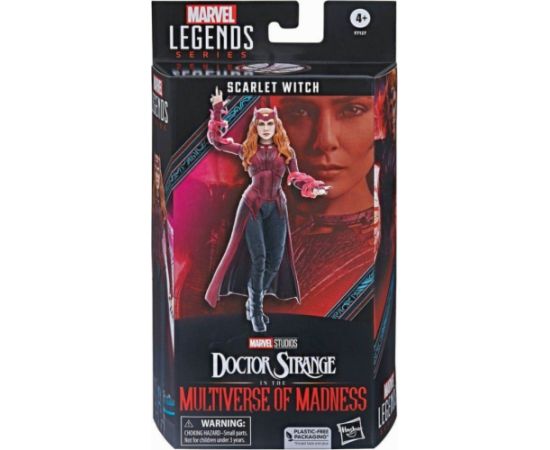 Hasbro Fans Marvel Legends Series: Doctor Strange in the Multiverse of Madness - Scarlet Witch Action Figure (15cm) (F7127)