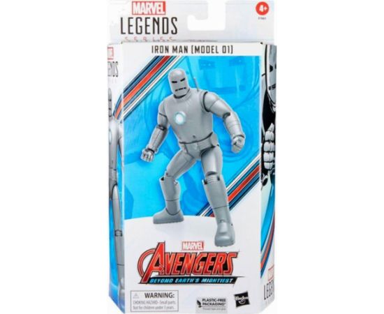 Hasbro Fans Marvel Avengers: Legends Series (60th Anniversary) - Beyond Earths Mightiest - Iron Man (Model 01) Action Figure (F7061)