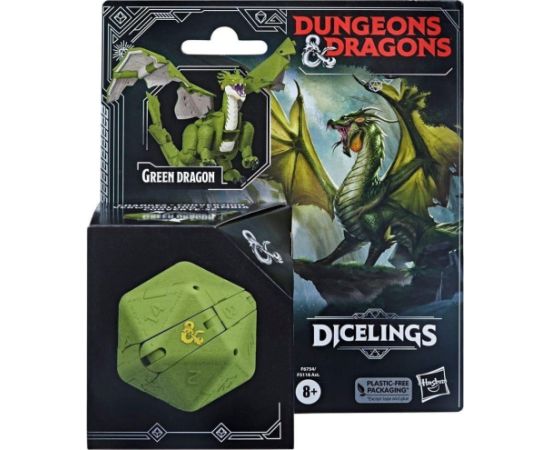 Hasbro Fans Dungeons  Dragons Honor Among Thieves: Dicelings - Green Dragon (F6754)