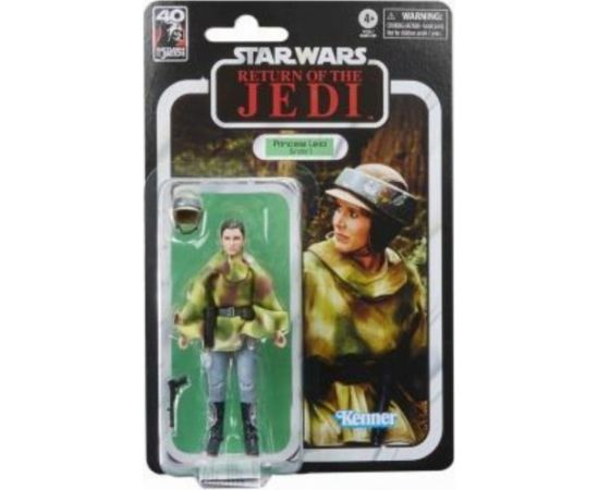 Hasbro Fans Disney: Star Wars The Black Series: Return of The Jedi 40th Anniversary - Princess Leia (Endor) (F7051)