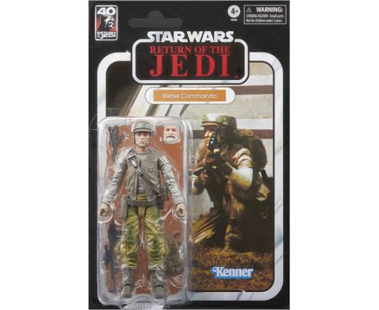 Hasbro Fans Disney Star Wars: The Black Series Deluxe Return of the Jedi - Rebel Commando Action Figure (15cm) (F8285)