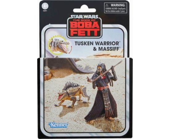 Hasbro Fans Disney Star Wars The Book of Boba Fett: The Vintage Collection - Tusken Warrior  Massiff Action Figures (10cm) (F6991)