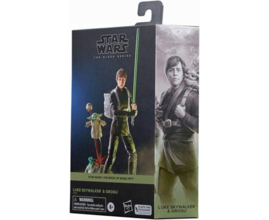 Hasbro Fans Disney Star Wars The Black Series: The Book of Boba Fett - Luke Skywalker  Grogu Action Figure (15cm) (Excl.) (F7008)