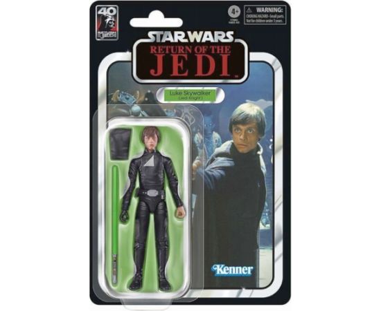 Hasbro Fans Disney Star Wars 40th Return of the Jedi: The Black Series: Luke Skywalker (Jedi Knight) Action Figure (15cm) (F7080)