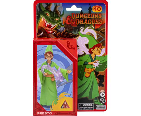 Hasbro Fans Cartoon Classics: Dungeons  Dragons - Presto Action Figure (15cm) (Excl.) (F4879)