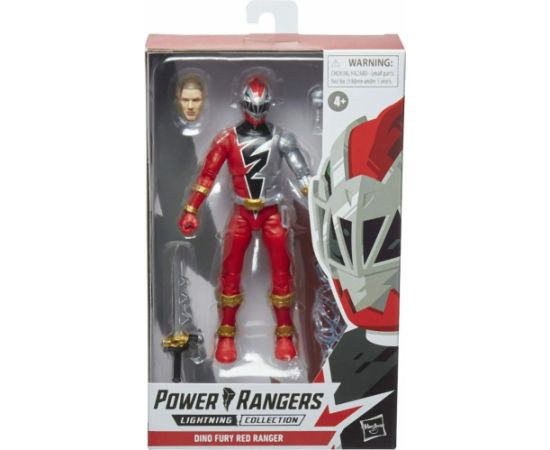 Hasbro Fans - Power Rangers: Lightning Collection - Dino Fury Red Ranger Action Figure (Excl.) (F4503)